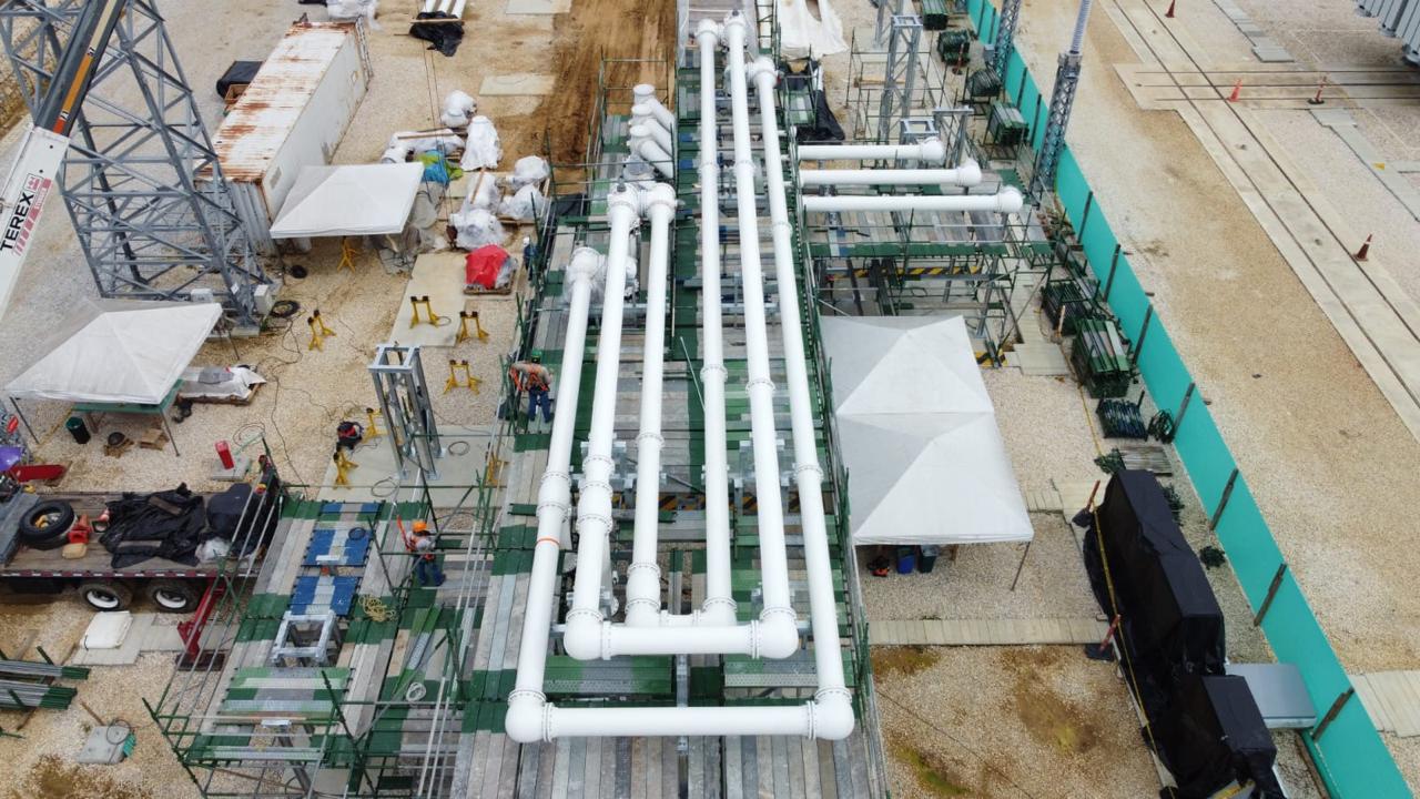 TERMOELECTRICA TESORITO - HITACHI (MONTAJE DE SUBESTACIÓN GIS 500 HV)