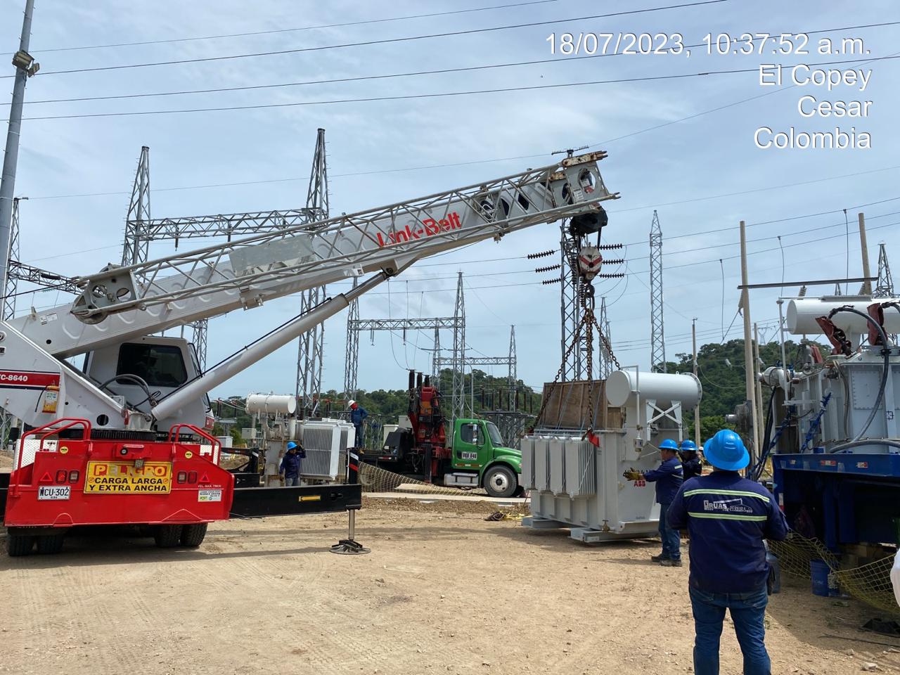TERMOELECTRICA TESORITO - HITACHI (MONTAJE DE SUBESTACIÓN GIS 500 HV)