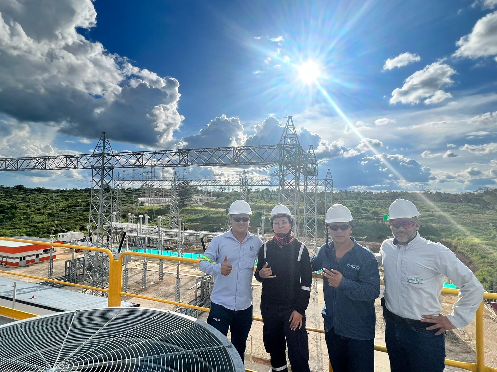 TERMOELECTRICA TESORITO - HITACHI (MONTAJE DE SUBESTACIÓN GIS 500 HV)